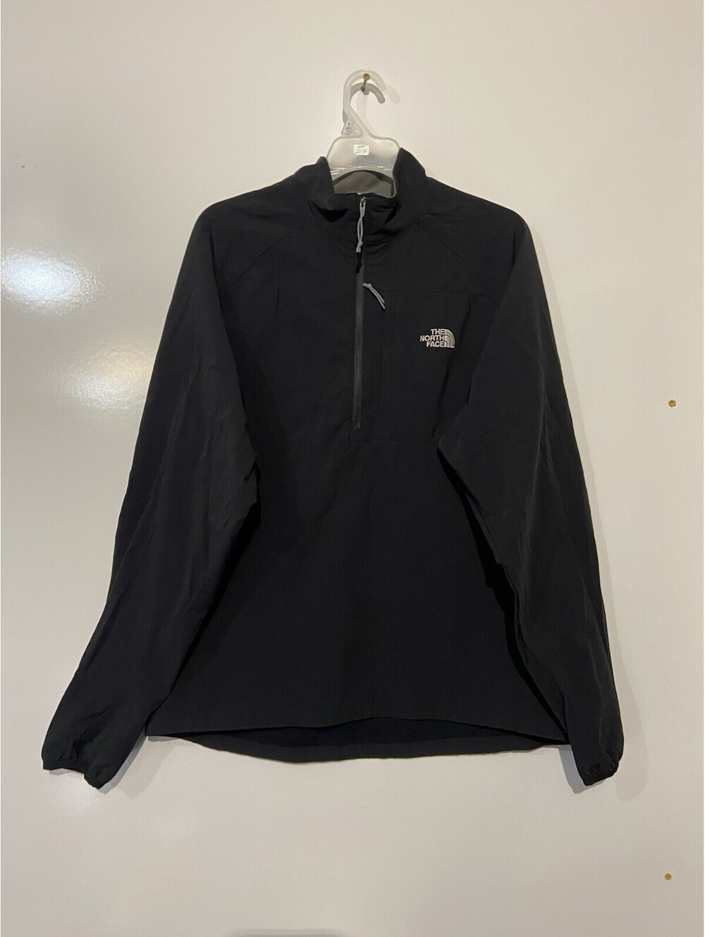 Mens THE NORTH FACE Black Flight Series Apex 1/2 Zip Jacket Sz M